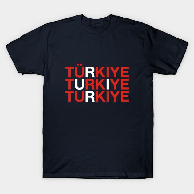 TURKEY Flag T-Shirt by eyesblau